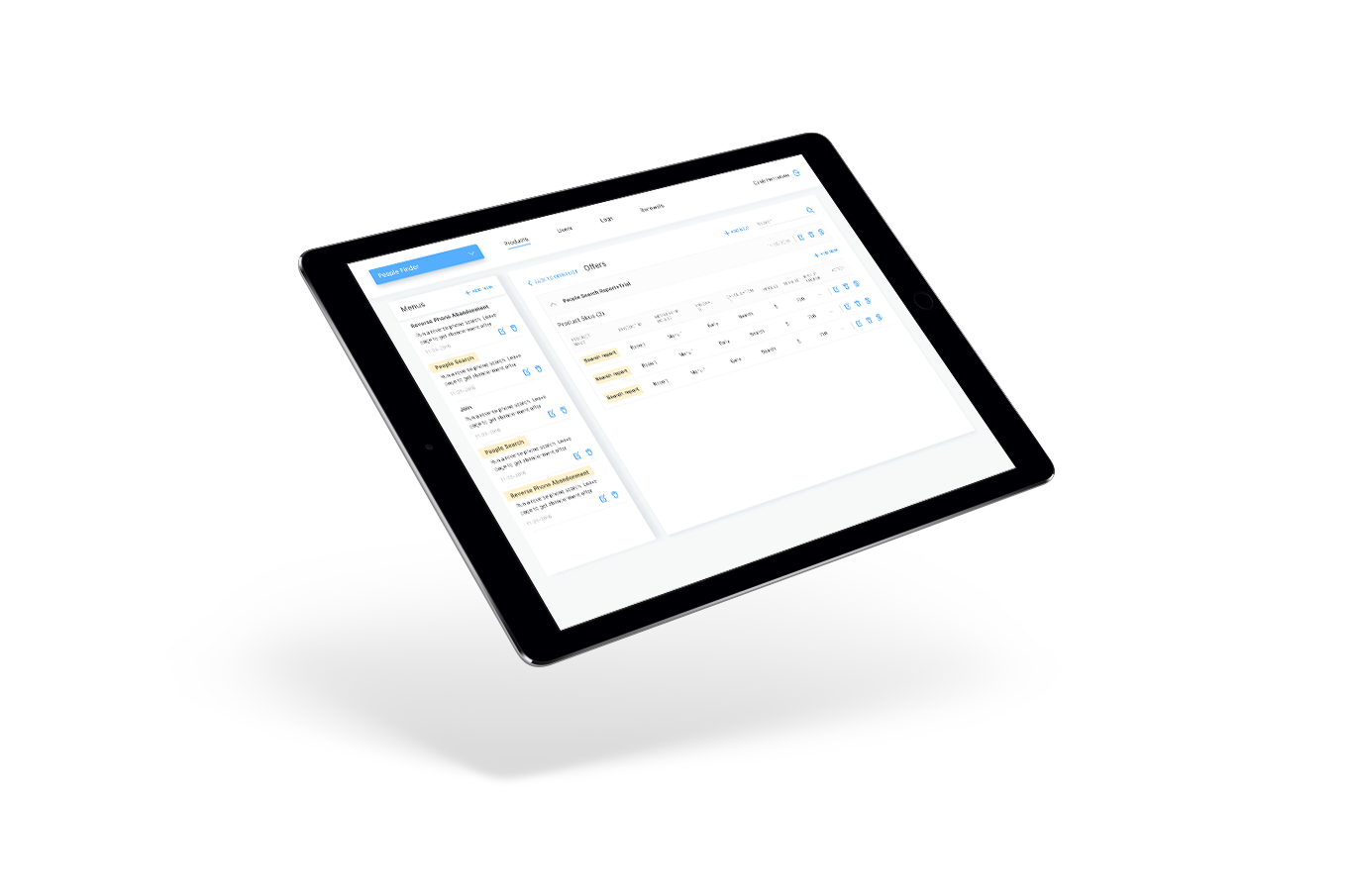 apollo Ipad design