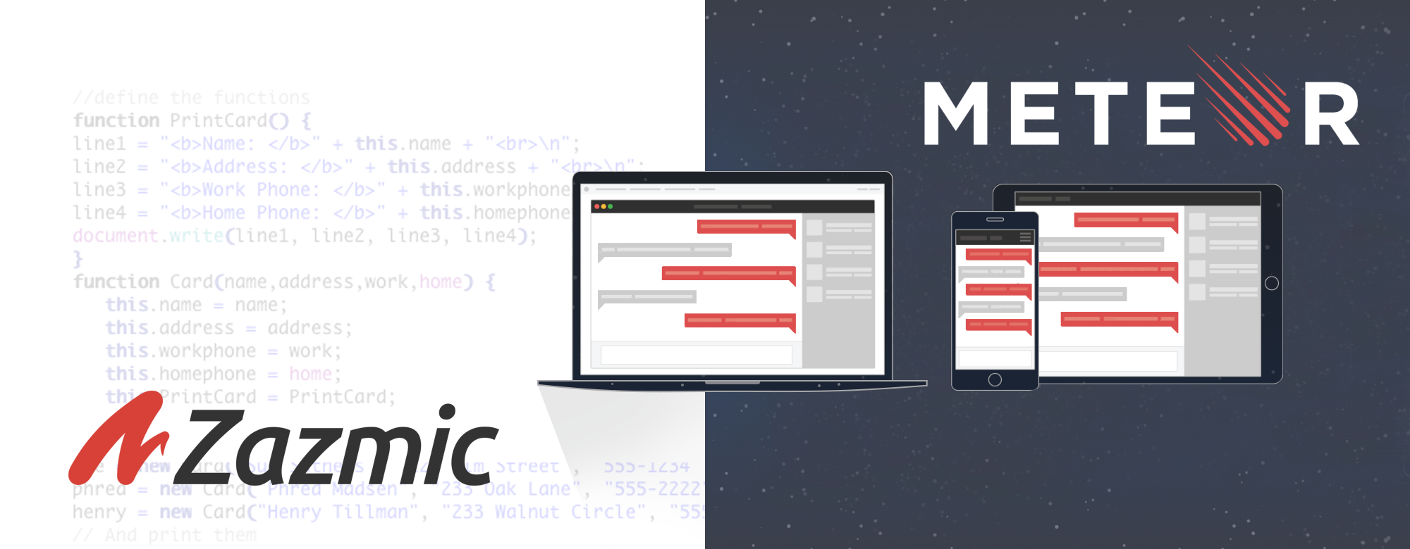 Zazmic is proud to announce that we are now a METEOR CONSULTING PARTNER!